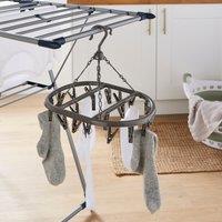 Grey Multi Peg Hanger