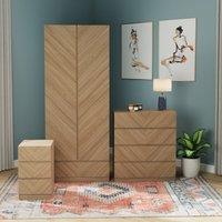 Taranto 3 Piece Bedroom Furniture Set