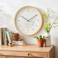 Disney Winnie the Pooh Wall Clock 41cm Natural