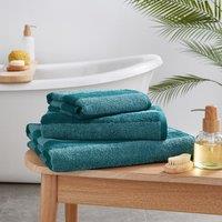 Soft Marl Quick Dry Stripe Towel Ocean