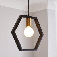 Hexagon Pendant Light