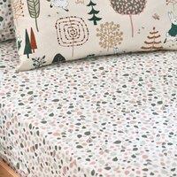 Peter Rabbit Scandi Woods Natural Fitted Sheet