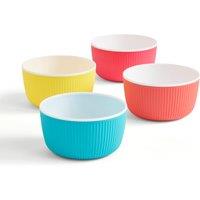 Set of 4 Brights Picnic Bowls