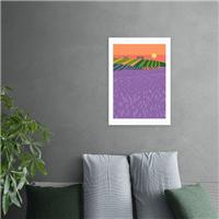 East End Prints Lavender Fields Print