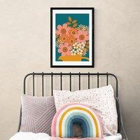 East End Prints Mid Century Bouquet Print