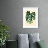 East End Prints Monstera Leaf Print