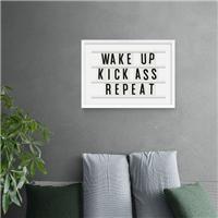 East End Prints Kick Ass Repeat Print