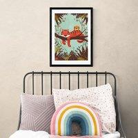 East End Prints Sleeping Tiger Print