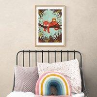 East End Prints Sleeping Tiger Print