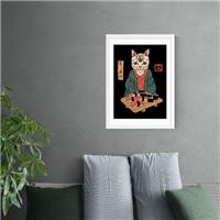 East End Prints Neko Sushi Bar Print