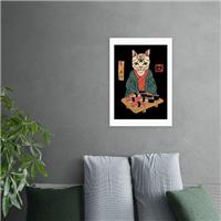 East End Prints Neko Sushi Bar Print
