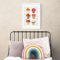 East End Prints Cupcakes Print