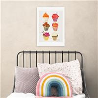 East End Prints Cupcakes Print