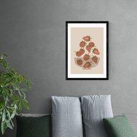 East End Prints Strawberry Bowl Print