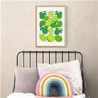 East End Prints Lime Harvest Print
