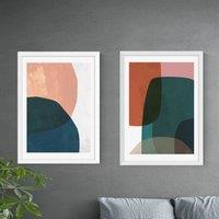 Set of 2 East End Prints Contrast Prints