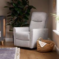 Obaby Savannah Swivel Glider Recliner Chair, Pebble