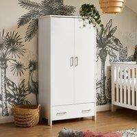 Obaby Nika Double 1 Drawer Wardrobe