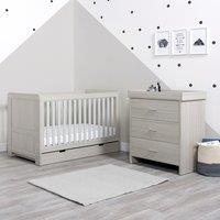 Ickle Bubba Pembrey 3 Piece Nursery Changing Furniture Set