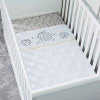 Ickle Bubba Cosmic Aura 2.5 Tog Cot Quilt Grey