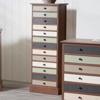 Pacific Loft 13 Drawer Chest, Pine
