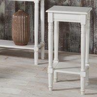 Pacific Heritage Square Side Table, Painted Pine