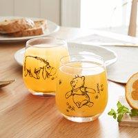 Disney Set of 2 Winnie the Pooh Tumbler Glasses