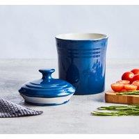 Barbary & Oak Ceramic 17cm Storage Jar Blue