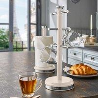 Tower Belle Mug Tree and Kitchen Roll Holder Set