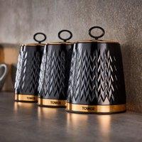 Tower Set of 3 Empire Canisters