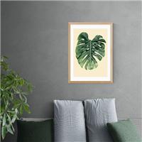 East End Prints Monstera Leaf Print