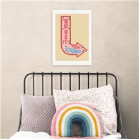 East End Prints Go Get'em Tiger Print