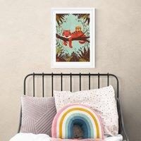 East End Prints Sleeping Tiger Print