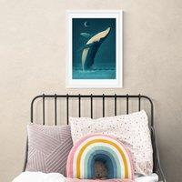 East End Prints Humpback Whale Print