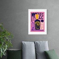 East End Prints Prosecco Print