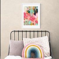 East End Prints Lune Tombee Sur Terre Print