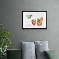 East End Prints Classic Cocktails Print