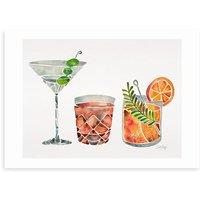 East End Prints Classic Cocktails Print