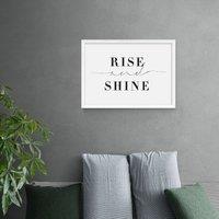 East End Prints Rise and Shine Print