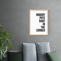 East End Prints Baby in the Corner Print