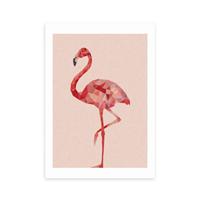 East End Prints Flamingo Print