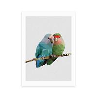 East End Prints Two Love Birds Print