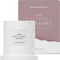 The Aromatherapy Co Ceramic Aurora Twilight Candle 250g White