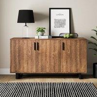 Freddie Large Sideboard Oak Effect Brown