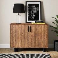 Freddie Small Sideboard Oak Effect Brown