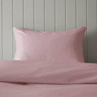 Soft & Cosy Luxury Brushed Cotton Standard Pillowcase Pair Pink