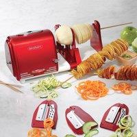 SMART Retro Red Electric Spiral Peeler