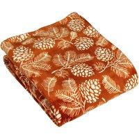 Irwin Fleece Throw 140x180 Rust