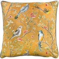 Orient Chinoiserie Birds Cushion