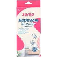 Sorbo Pack of 2 Bathroom Wonder Cloths Pink